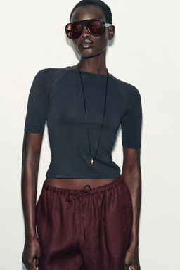 SOFT-TOUCH T-SHIRT - Zara фото 2