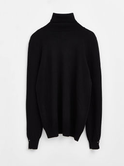 CONTE Джемпер с декоративными жемчужинами по рукавам LDK 148 black 20С-151СП - Conte elegant фото 2