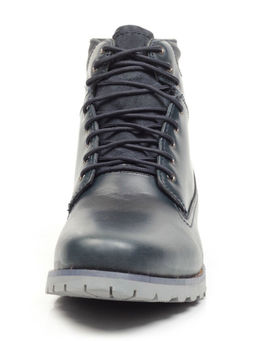 01-278498 NAVY Ботинки мужские зимние (искусственная кожа, шерсть)