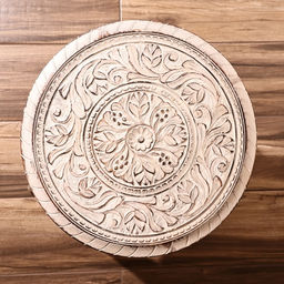 Столик кофейный, 45×45×50 см, манговое дерево