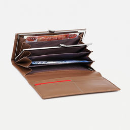 Кошелёк на магнитах, цвет бежевый - Simaland фото 3