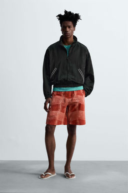 EMBROIDERED BOMBER JACKET OTIS KWAME KYE QUAICOE