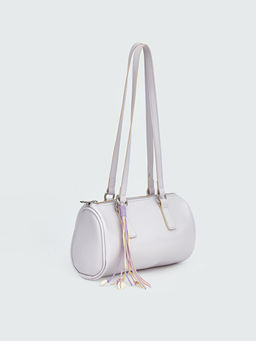 Deri G?r?n?ml? Kad?n Omuz ?antas?