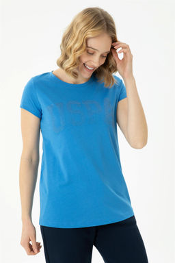 Женская базовая футболка Saks - U.s. polo assn фото 3