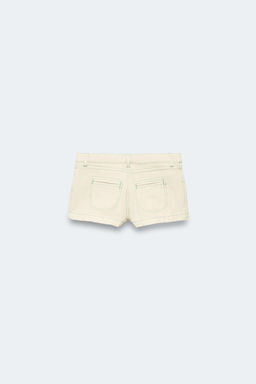 2-14 A?OS/ SHORT PESPUNTES FLORES LIMITED EDITION / Estampado - Zara фото 2