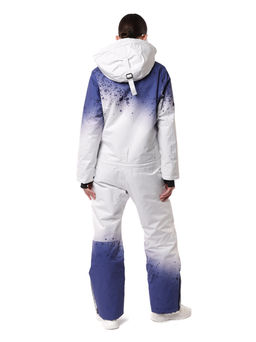 Комбинезон BB-0525 Бело-фиолетовый