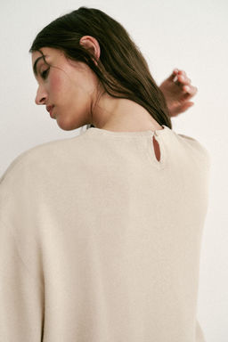 TOP COMBINADO PUNTO / Beige claro - Zara фото 7