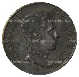 1 сентимо 1906 года Испания