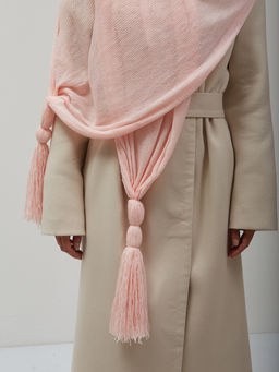 в составе ШЕРСТЬ Большой,красивый вязаный шарф. - Tantino фото 4