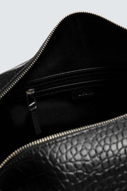 EMBOSSED MOCK CROC TRAVEL BAG - Zara фото 4