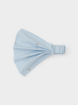 КР 8011/голубой,любимые ромашки к563 косынка для дев