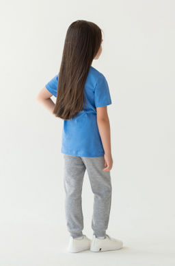 Футболка детская голубая