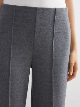 B?y?k Beden Beli Lastikli Geni? Pa?a Kad?n Pantolon