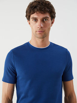 Bisiklet Yaka D?z Erkek Ti??rt