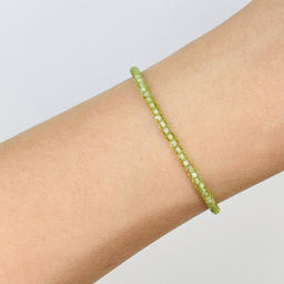 Браслет из Хризолита 18,5 см +