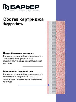 -10% Сменный комплект фильтров Профи Комплекс, Барьер  фото 4