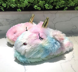 Тапочки домашние Единорожки