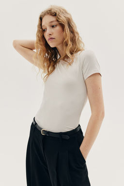 Camiseta ajustada - H&m фото 5