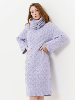 Платье женское BY222-20034. 30851 пыльная лаванда
