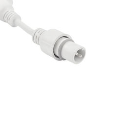 UCX-F90 T10/2M/WH Провод-шина для гирлянд серии F90PRO, 2м. 10 Т-коннекторов, шаг 20см. Статика/мерцание. IP67. Белый. TM Uniel