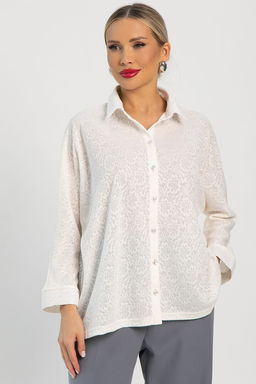 Рубашка кружевная Маринара (белая) Б14252-10М - Lt collection фото 10