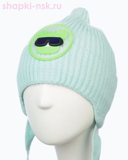 04-27-M Шапка для девочки флис (50-52)