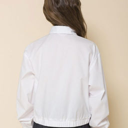 PELICAN, блузка для девочек, Белый  фото 3