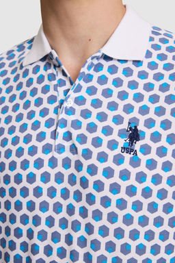Erkek Beyaz Regular Fit Polo Yaka TiЕГrt - U.s. polo assn фото 6