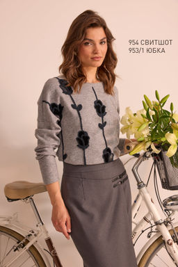Свитшот 954 - Niv niv fashion фото 2