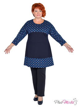 Туника Модель №1372 размеры 44-84 - Plusmoda фото 11