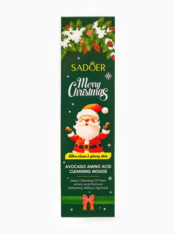 Новогодняя пенка для умывания Sadoer, авокадо, 120 мл