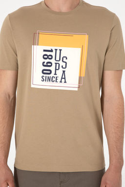 Erkek Regular Fit Bisiklet Yaka Haki Ti__rt Sepette S_rpriz _ndirim - U.s. polo assn фото 6