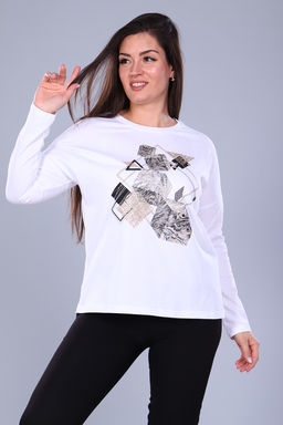 Футболка 55038 с дл.рукавом - Натали фото 8