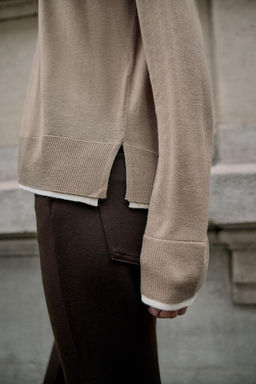 DOUBLE KNIT SWEATER - Zara фото 13