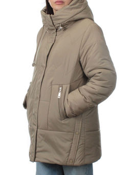 957 KHAKI Куртка зимняя женская (верблюжья шерсть)