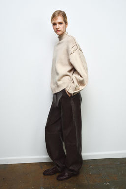 SEAMED KNIT JUMPER - Zara фото 13