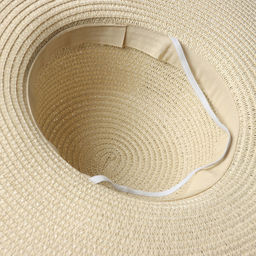 Шляпа женская MINAKU с бантом, цвет молочный, размер 58