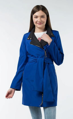 03-2012 Плащ женский (пояс) - El podio фото 12