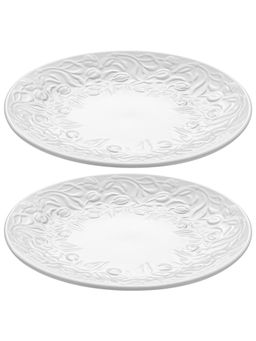 Набор тарелок круглых 2 пр. 17,5*17,5*2 см Тюльпаны, фарфор - Elan gallery фото 4