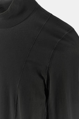 HIGH NECK TOP WITH POLYAMIDE - Zara фото 7