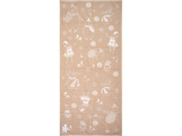 6с102.511ж2 Зимнее веселье (лен3) Полотенце махровое 67х150см