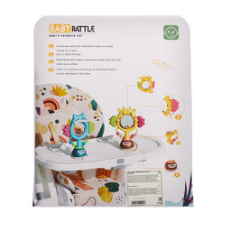 Развивающая игрушка - погремушка «Бегемотик», на присоске