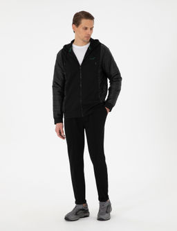 Siyah Slim Fit Nerv_rl_ Duble Pa_a E_ofman Alt_