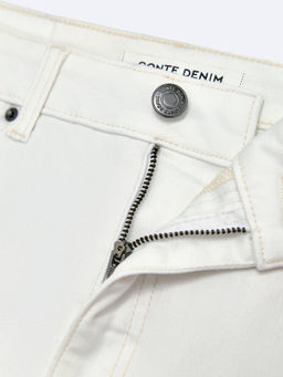 CONTE CON-929 Юбка джинсовая женская off white  фото 7