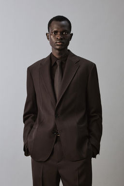 WOOL BLEND SUIT BLAZER - Zara фото 11