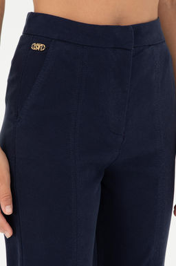 U. S. Polo Assn / Женские темно-синие брюки из плотной ткани - U.s. polo assn фото 5