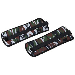 Утяжелители неопреновые ONLYTOP, 2 шт. × 1.5 кг, цвет милитари