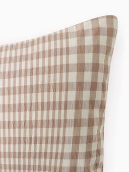 Постельное бельё Этель 2 сп Beige cage 180х210 см,220х240 см,50х70-2шт, 100% жатый хлопок, 140 гр/м2  фото 10