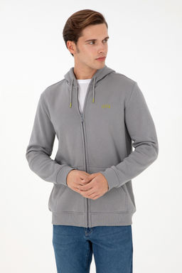 Свитшот мужской U.S. Polo Assn серый  фото 8
