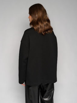 Свитшот женский 12411-43007 black - Eleganzza фото 4
